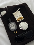 Goldene Herz Ohrringe wasserfest aus Edelstahl ästhetischer Schmuck