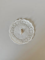 Süßwasserperle Charm Anhänger Gold