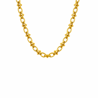 Vergoldete gliederkette für charms